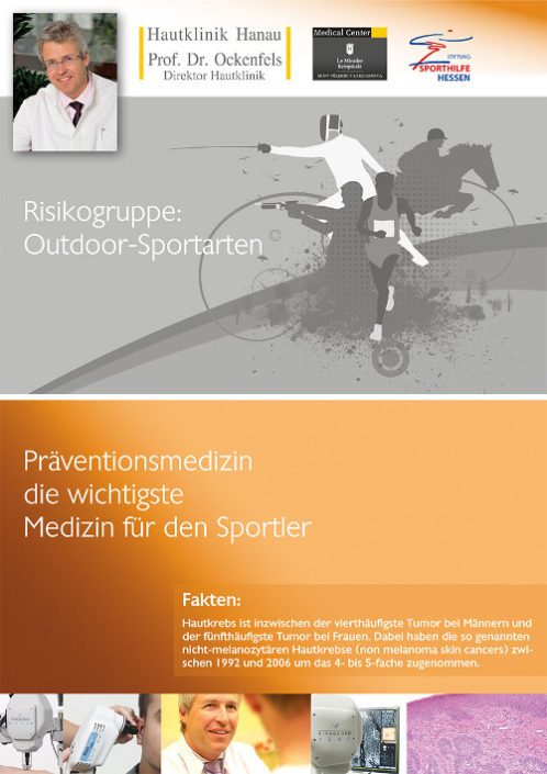 Flyer Präventationsmedizin für Sportler